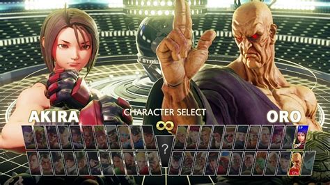 sf v characters|More.